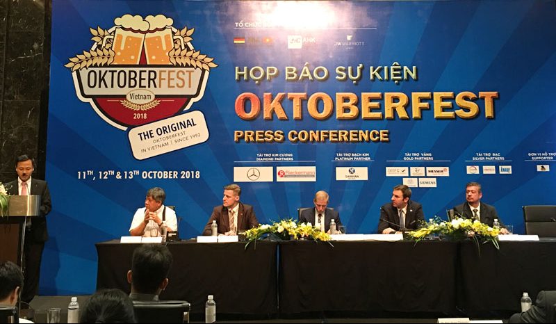 Lễ hội Bia Oktoberfest tổ chức thường niên tại JW Marriott Hanoi