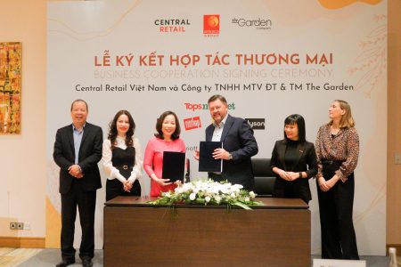 THE GARDEN VÀ CENTRAL RETAIL KÝ KẾT HỢP TÁC CHIẾN LƯỢC