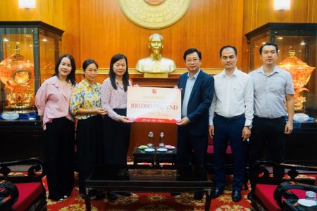 Tập đoàn Bitexco ủng hộ đồng bào bị thiệt hại do cơn bão số 10
